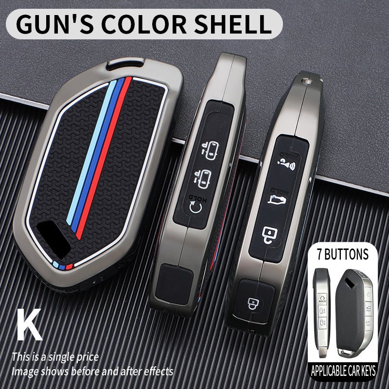 For 2024 Kia Ev5 Key Cover 24 New Ev5 Special New Energy Car Key Protective Case Buckle Bag - Image 1